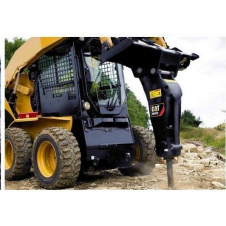 Ломка фундаменту гідромолотом CAT H65
