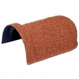 Наконечник напівкруглого гребня Metrotile 300x175 мм червоний