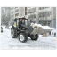 Прибирання снігу трактором Кропива