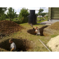 Устройство канализационных колодцев Киев