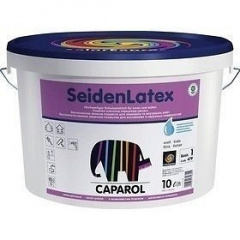 Краска интерьерная латексная Caparol SeidenLatex 10 л белая Ровно