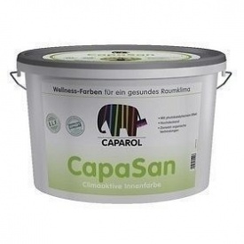 Краска интерьерная Caparol CapaSan 5 л белая
