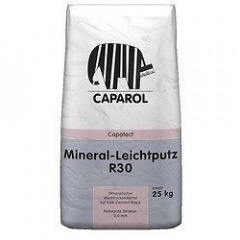 Штукатурка мінеральна Caparol Capatect Mineral-Leichtputz R 30 25 кг біла Чернівці