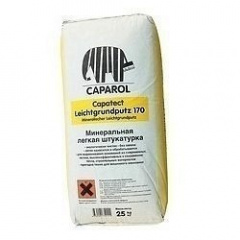 Штукатурка мінеральна Caparol Capatect Leichtgrundputz 170 25 кг біла Київ