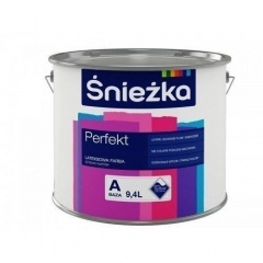 Латексная краска Sniezka Perfect Latex - Baza 10 л белая Костополь