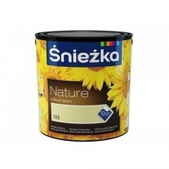 Матовая латексная краска Sniezka Nature Colour Latex 2,5 л белая Львов