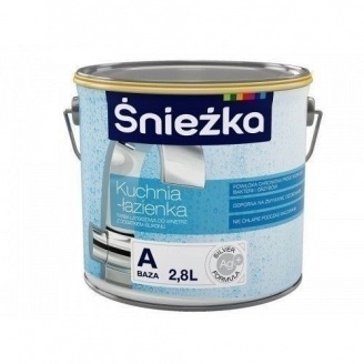 Латексная краска Sniezka Kuchnia-lazienka 2,5 л белая