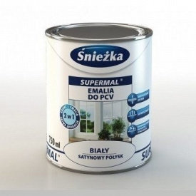 Емаль для ПВХ Sniezka Supermal 0,75 л білий