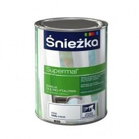 Алкідна емаль Sniezka Супермаль база 2,5 л білий