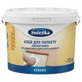 Екологічний клей Sniezka Паркетоліп 5 кг білий