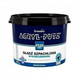 Финишная шпаклевочная гладь Sniezka Acryl-putz fs 20 finisz 0,5 кг белоснежная