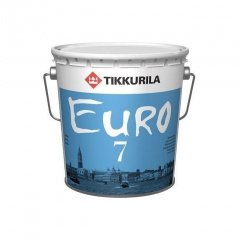 Латексна фарба Tikkurila Euro 7 2,7 л матова Київ