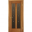 Межкомнатная дверь TERMINUS Modern Модель 17 остекленная орех классический Киев
