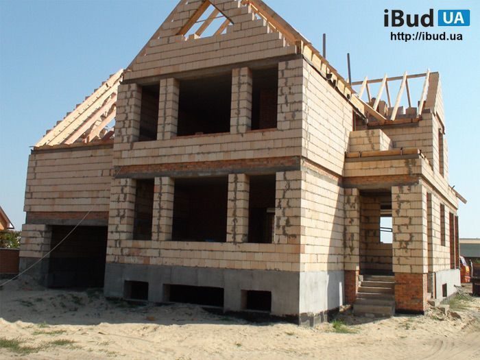 Строительство дома из керамических блоков Кератерм