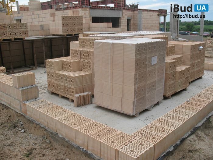 Керамічні блоки Кератерм в малоповерховому будівництві