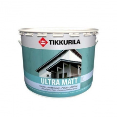 Полиакрилатная краска для дома Tikkurila Ultra matt 0,9 л матовая Ровно