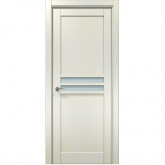 Міжкімнатні двері Папа Карло COSMOPOLITAN "СР-33" ясен патина біла Суми