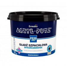 Фінішна шпаклювальна гладь Sniezka Acryl-putz fs 20 finisz 5 кг білосніжна