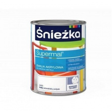 Акрилова емаль Sniezka Supermal 0,4 л біла