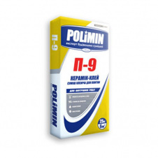 Клеюча суміш для плитки Polimin Керамік-клей П-9 25 кг