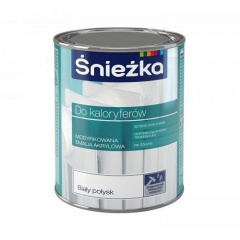 Модифицированная акриловая эмаль Sniezka для радиаторов 0,4 л белая Киев
