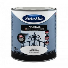 Грунт-эмаль Sniezka Na Rdze 0,65 л белая Акимовка
