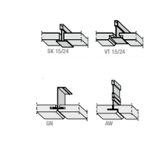 Панель підвісної стелі AMF Bandraster System I Kombimetall Perforated Київ