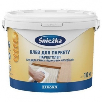 Экологический клей Sniezka Паркетолеп 10 кг белый