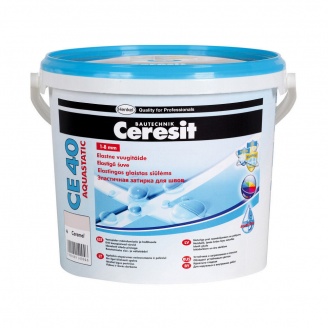  Затирка для швов Ceresit СЕ-40 Aquastatic 2 кг оливковая