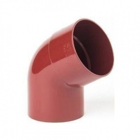 Коліно Profil 75 мм червоне