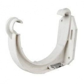 Держатель желоба пластиковый Profil 130 мм белый