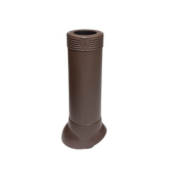 Вентиляционный выход канализации VILPE 110/ИЗ/500 110х500 мм коричневый Киев