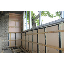 Утепление балконов стиродуром 20-60 см