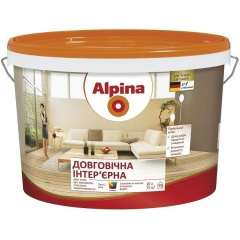 Интерьерная краска Alpina долговечная 5 л Дубно