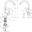 Змішувач для кухні Hansgrohe Talis S2 Variarc одноважільний для водонагрівачів (14873000) Житомир