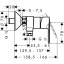 Змішувач для душа Hansgrohe Talis E2 одноважільний ВМ хром 1/2 дюйма (31662000) Рівне