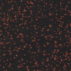 Резина для тренажерных залов с красными EPDM-гранулами Пологи