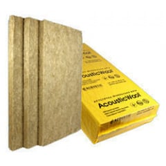 Акустическая минеральная вата AcousticWool Sonet P 1000x600x50 мм Дзензелевка