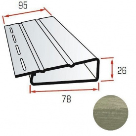 Наличник Альта-Профиль KANADA плюс Престиж темно-бежевый