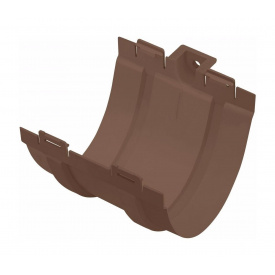 Муфта желоба Альта-Профиль Стандарт 115 мм коричневый