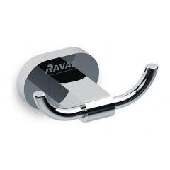 Подвійний гачок RAVAK Chrome 90 мм Запоріжжя