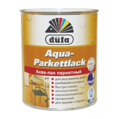 Лак Dufa Aqua-Parkettlack 0,75 л бесцветный Киев
