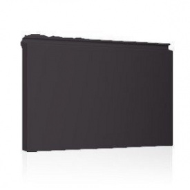 Фасадна касета Ruukki Liberta elegant 500Grande 571x700x2400 мм (RAL8019/сіро-коричневий)