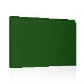 Фасадная кассета Ruukki Liberta elegant 500Grande 571x700x3000 мм (RAL6002/зеленый лист)