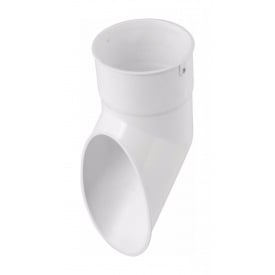 Слив трубы Альта-Профиль Стандарт 74 мм белый