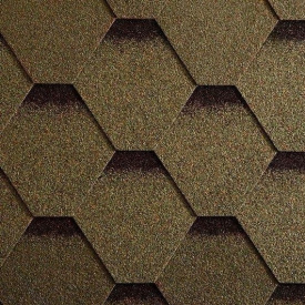 Битумная черепица Icopal Plano Tema 1000х317 мм зеленый лес