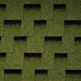 Битумная черепица Icopal Plano Claro 1000х317 мм зеленый лес