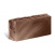 Облицовочный кирпич Литос Скала тычковой полнотелый 230x100x65 мм шоколад