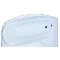 Асиметрична акрилова ванна DEVIT Prestige ліва 1700х900х700 мм біла (1709124L) Київ