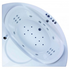 Угловая акриловая ванна DEVIT Fresh 1500х1500х830 мм белая (1501121) Тернополь